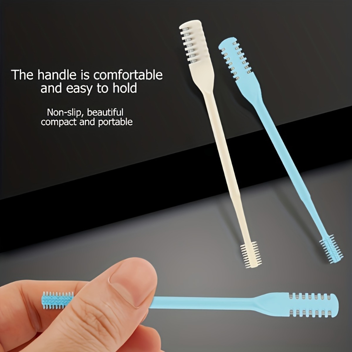 Men'S Grooming Boxes - 2Pcs Portable Dual Head Nose Hair