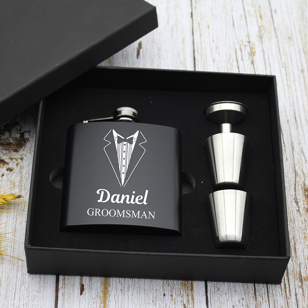 Men'S Grooming Boxes - Custom Wedding Groomsman Gift Engraved Best