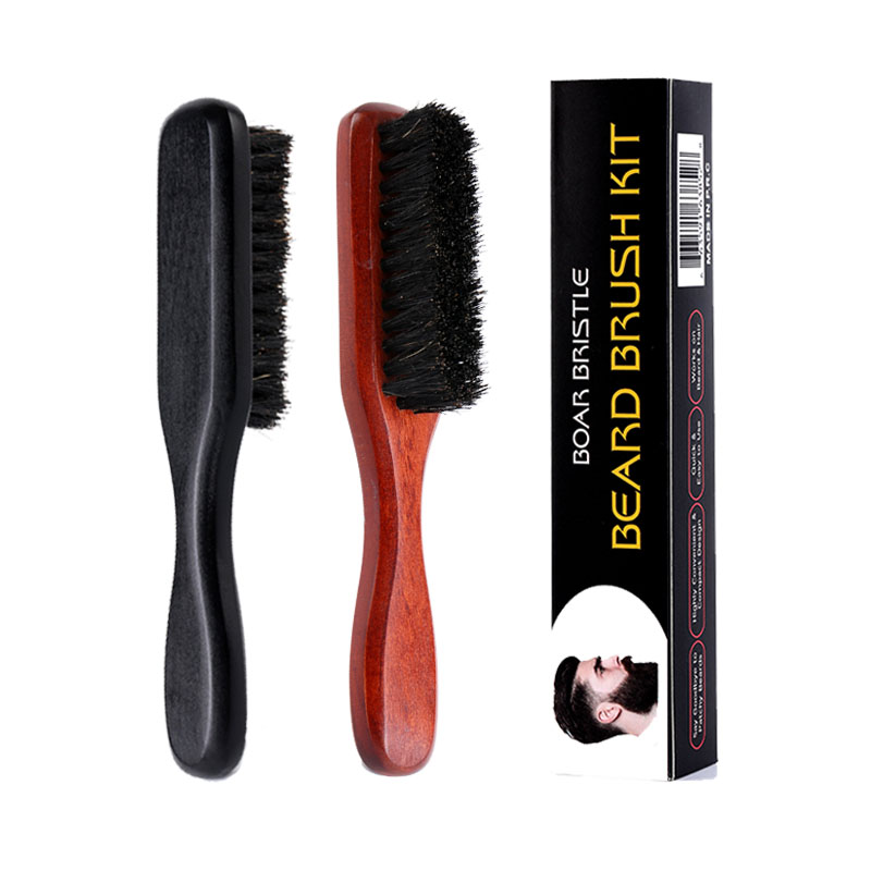 Men'S Grooming Brush - Natural Boar Bristle Beard Brush Men