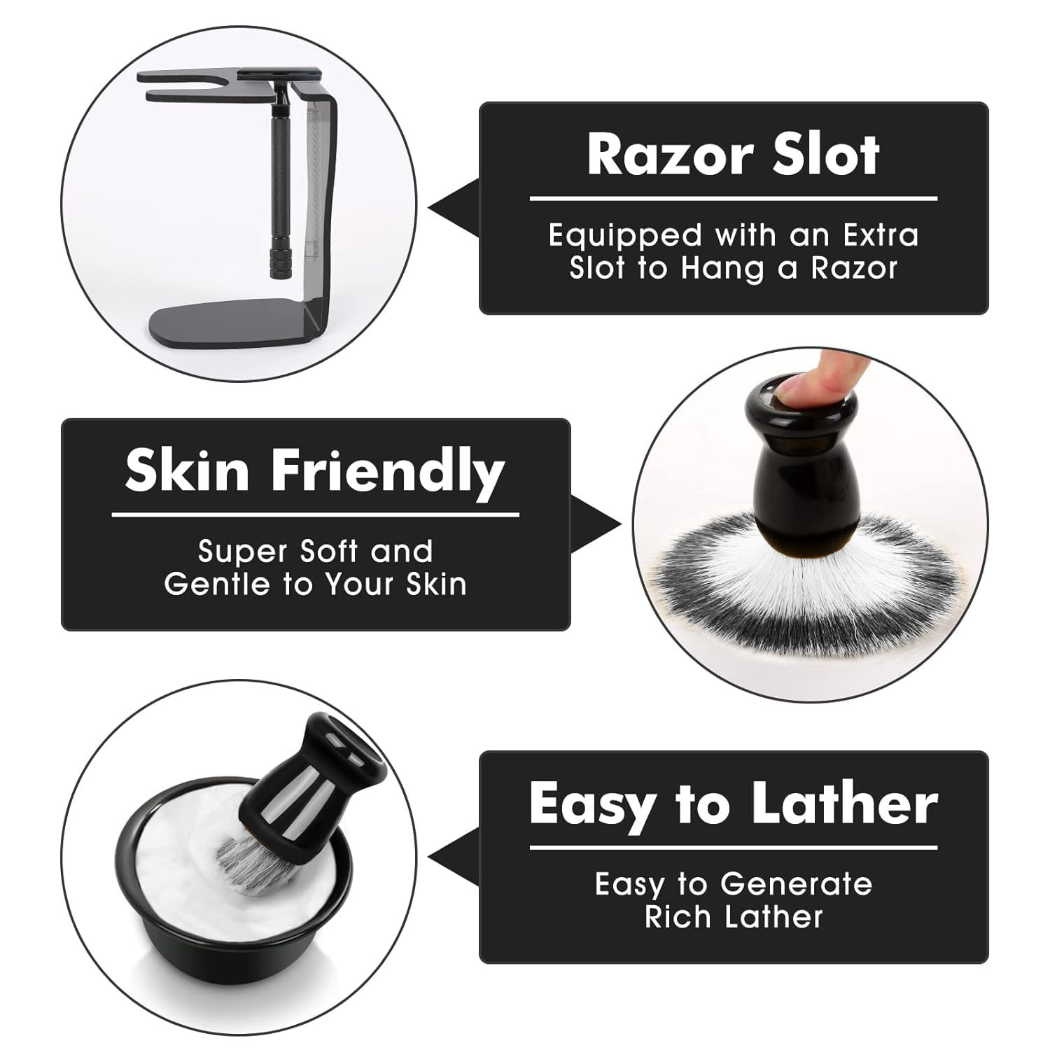 Professional Shaving Kit for M - Men'S Grooming Brush incelemesi ve fiyatı