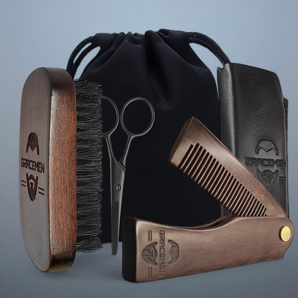 Gracemen Beard Kit - Retro Bea - Mens Grooming Kit Case incelemesi ve fiyatı