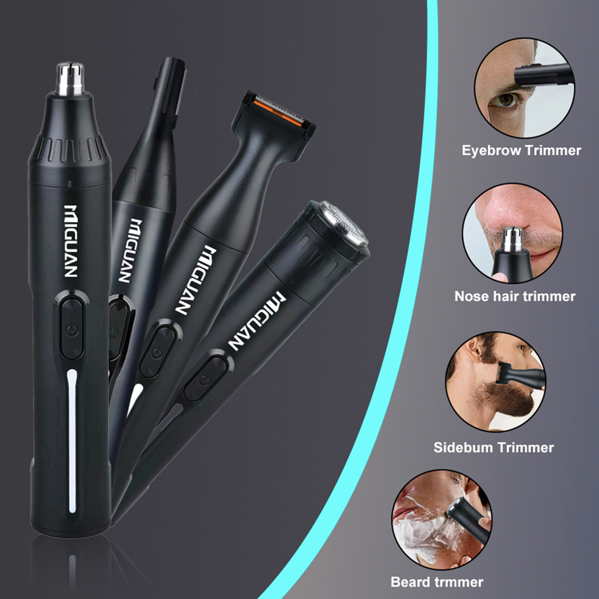 Man Electric Trimmer Beard Raz - Men Grooming Armpit Hair incelemesi ve fiyatı