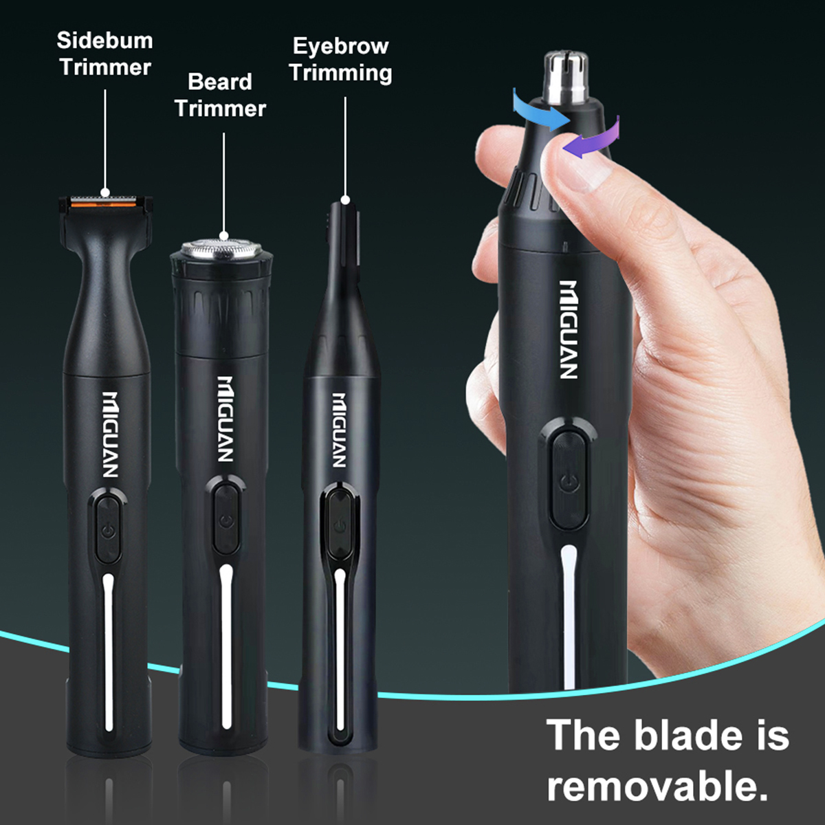 Man Electric Trimmer Beard Raz - Men Grooming Armpit Hair incelemesi ve fiyatı