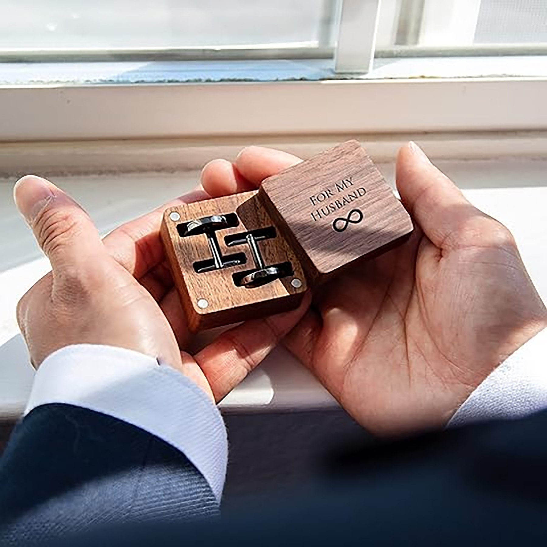 Custom Personalized Cufflinks  - Men'S Grooming Boxes incelemesi ve fiyatı
