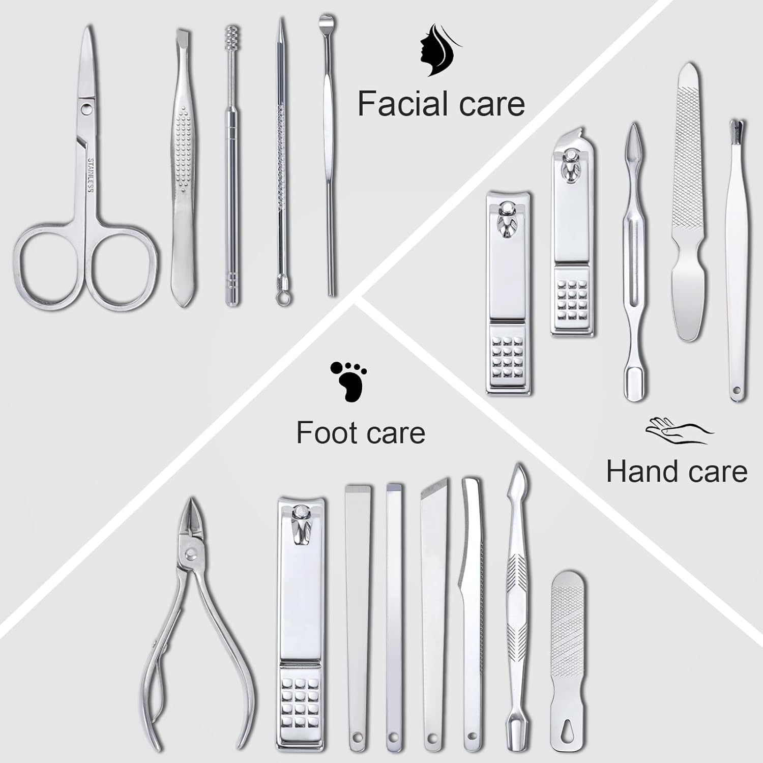 Yougai Nail Clippers Set - 18  - Mens Grooming Kit Case incelemesi ve fiyatı