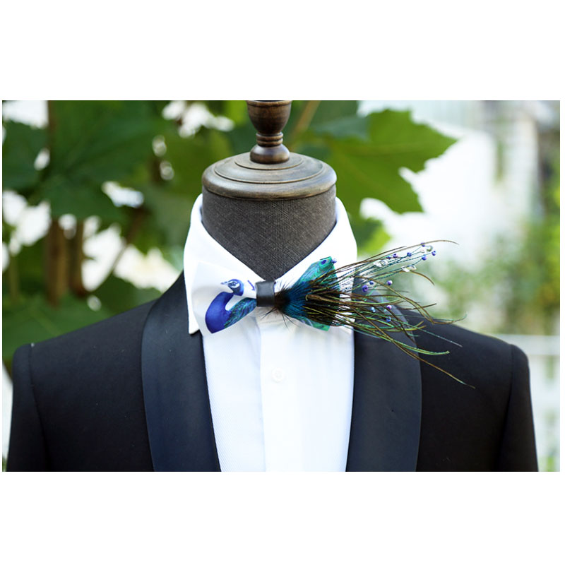 Men Bow Tie Feather Bowtie  Br - Men'S Grooming Boxes incelemesi ve fiyatı