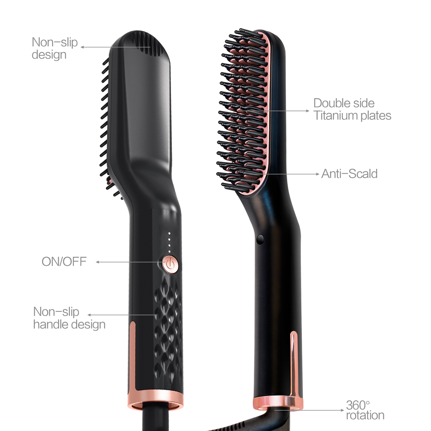 Multifunctional Hair Comb Brus - Men'S Grooming Brush incelemesi ve fiyatı