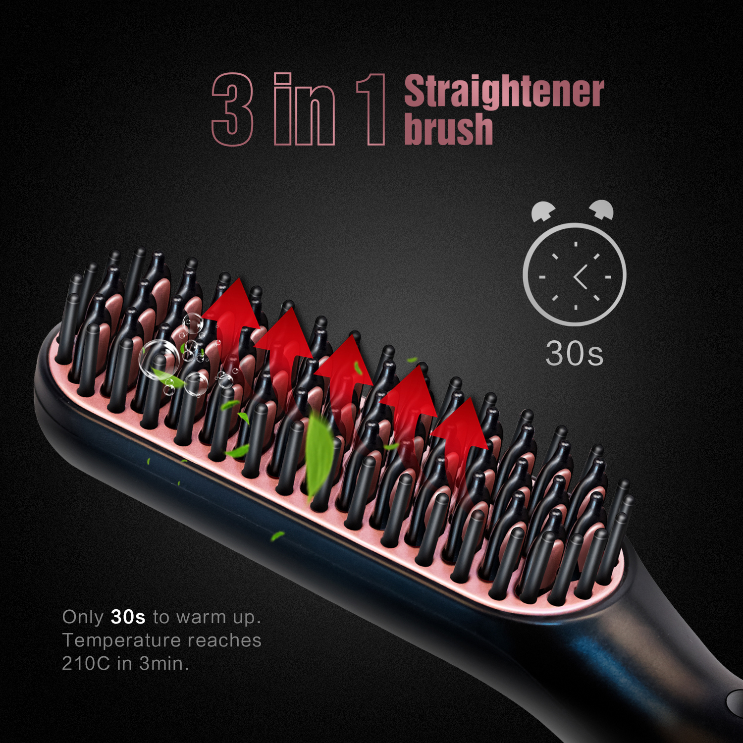 Multifunctional Hair Comb Brus - Men'S Grooming Brush incelemesi ve fiyatı