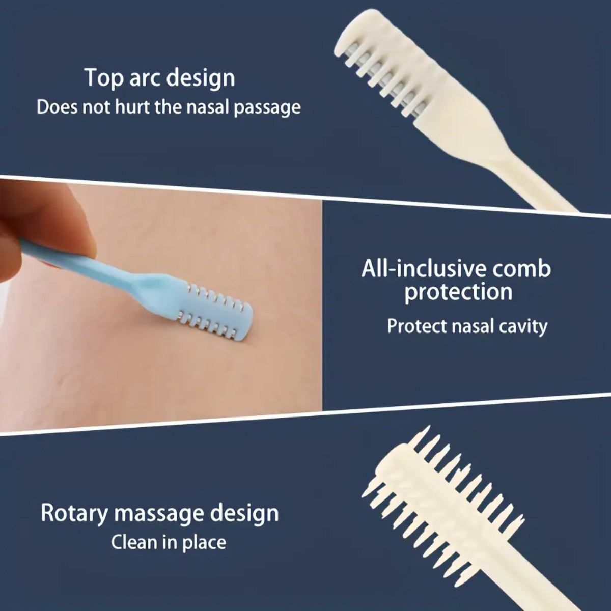 2Pcs Dual Head Nose Hair Trimm - Men'S Grooming Boxes incelemesi ve fiyatı