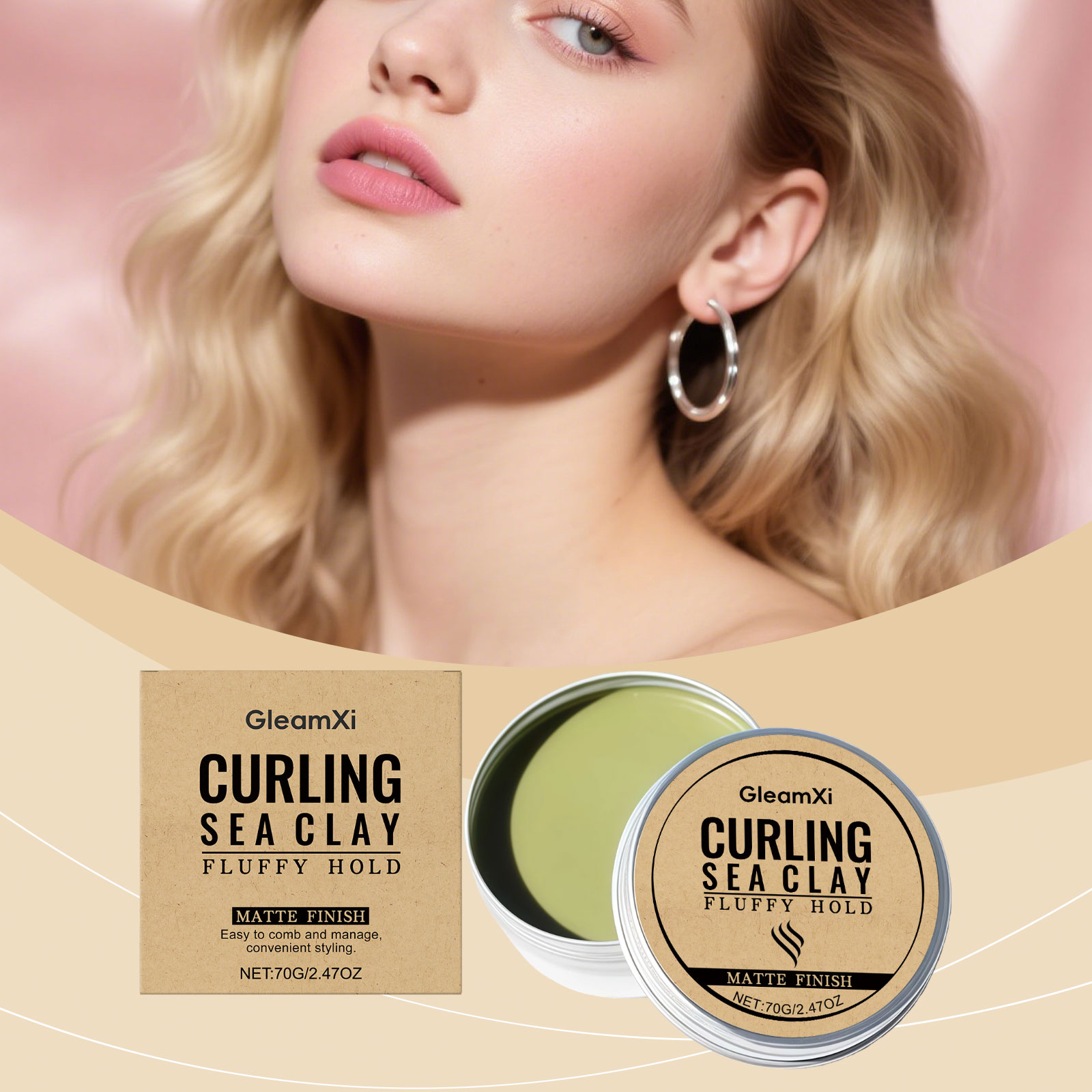 Curly Hair Styling Clay - Flex - Pomade Hair Clay incelemesi ve fiyatı