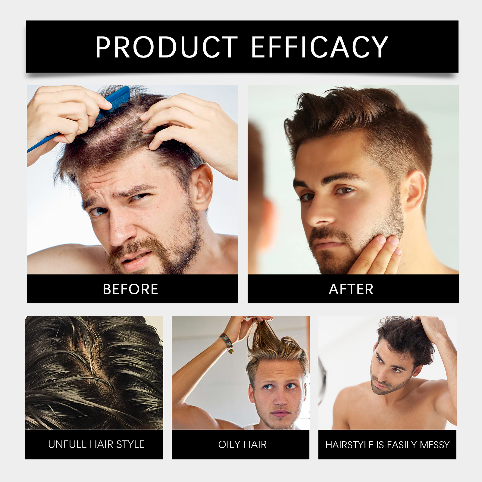 Men Hair Clay 100g Matte Finis - Pomade Hair Clay incelemesi ve fiyatı