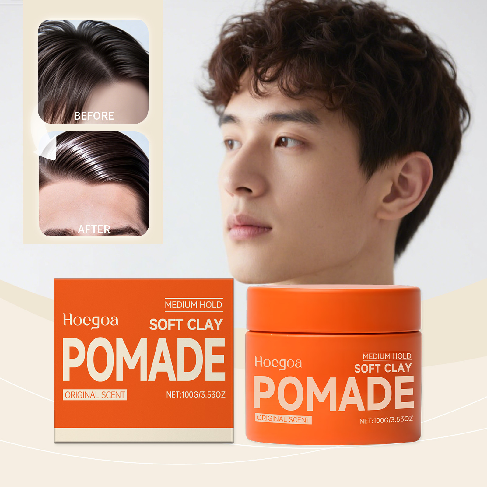 Original Hair Wax Long-Lasting - Pomade Hair Clay incelemesi ve fiyatı