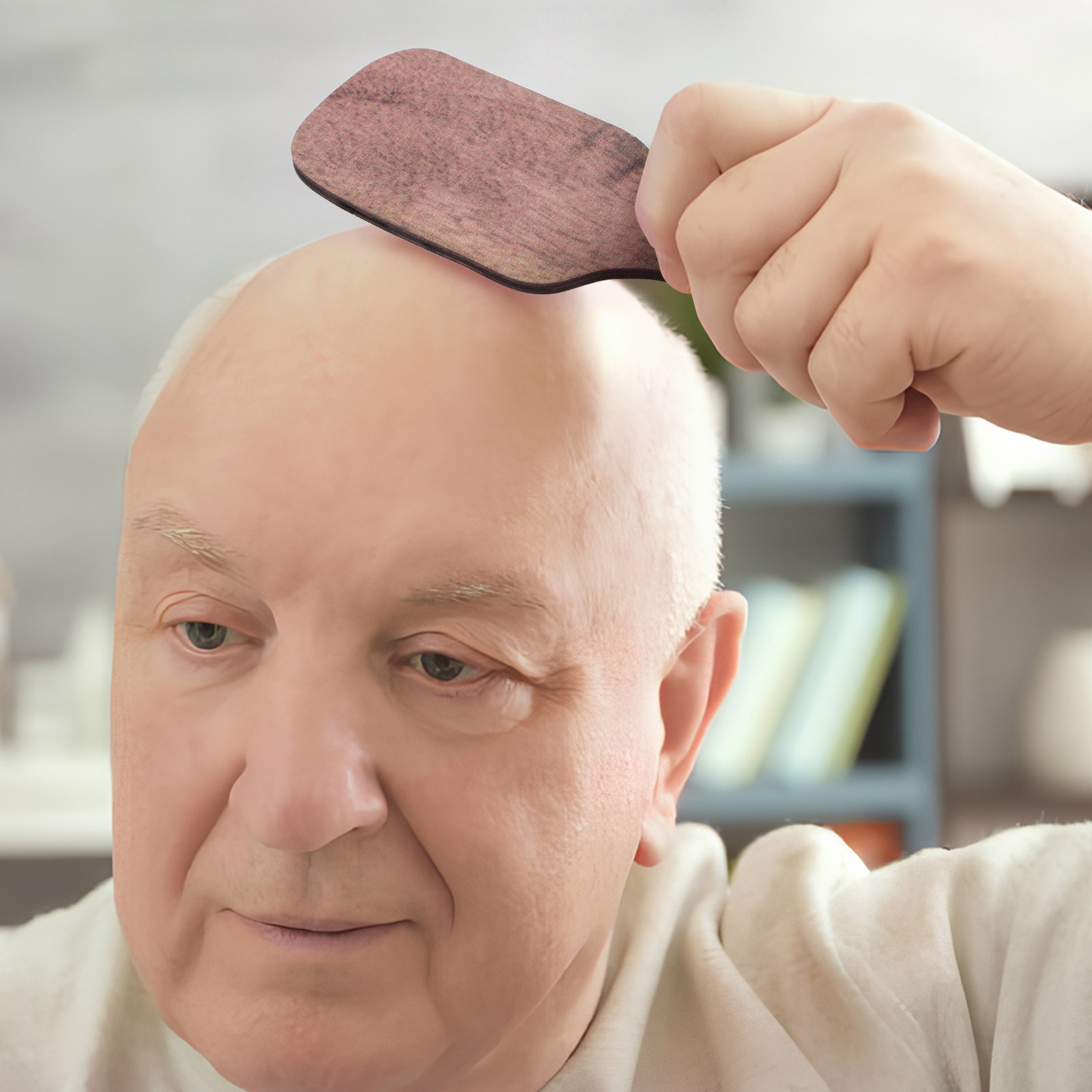 1Set Bald Man Comb Brush Funny - Men'S Grooming Brush incelemesi ve fiyatı