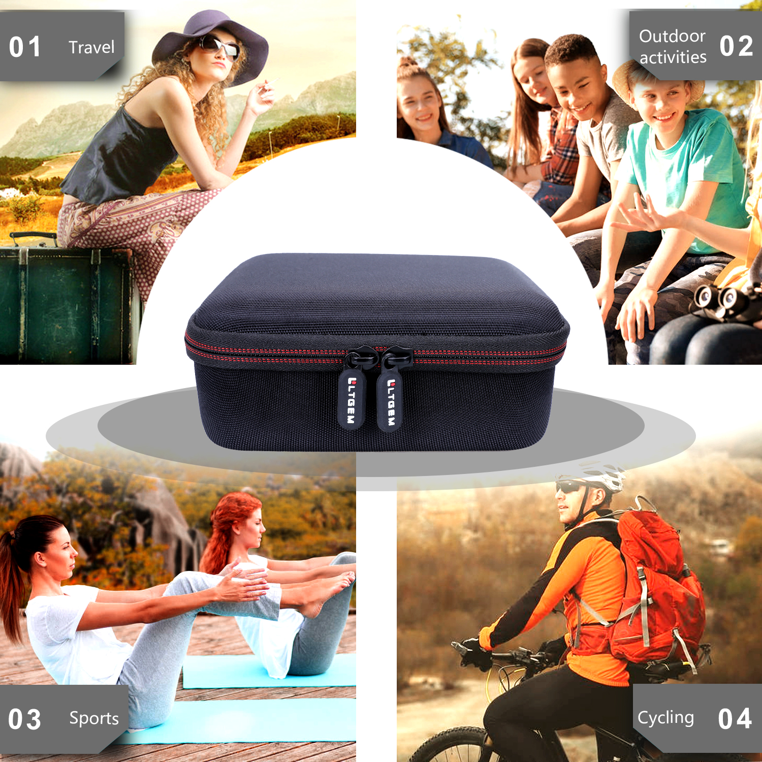 LTGEM Razor Case for Bald Men  - Mens Grooming Kit Case incelemesi ve fiyatı