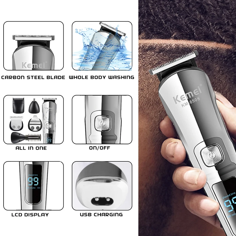 Kemei Professional Multifuncti - Men'S Grooming Boxes incelemesi ve fiyatı