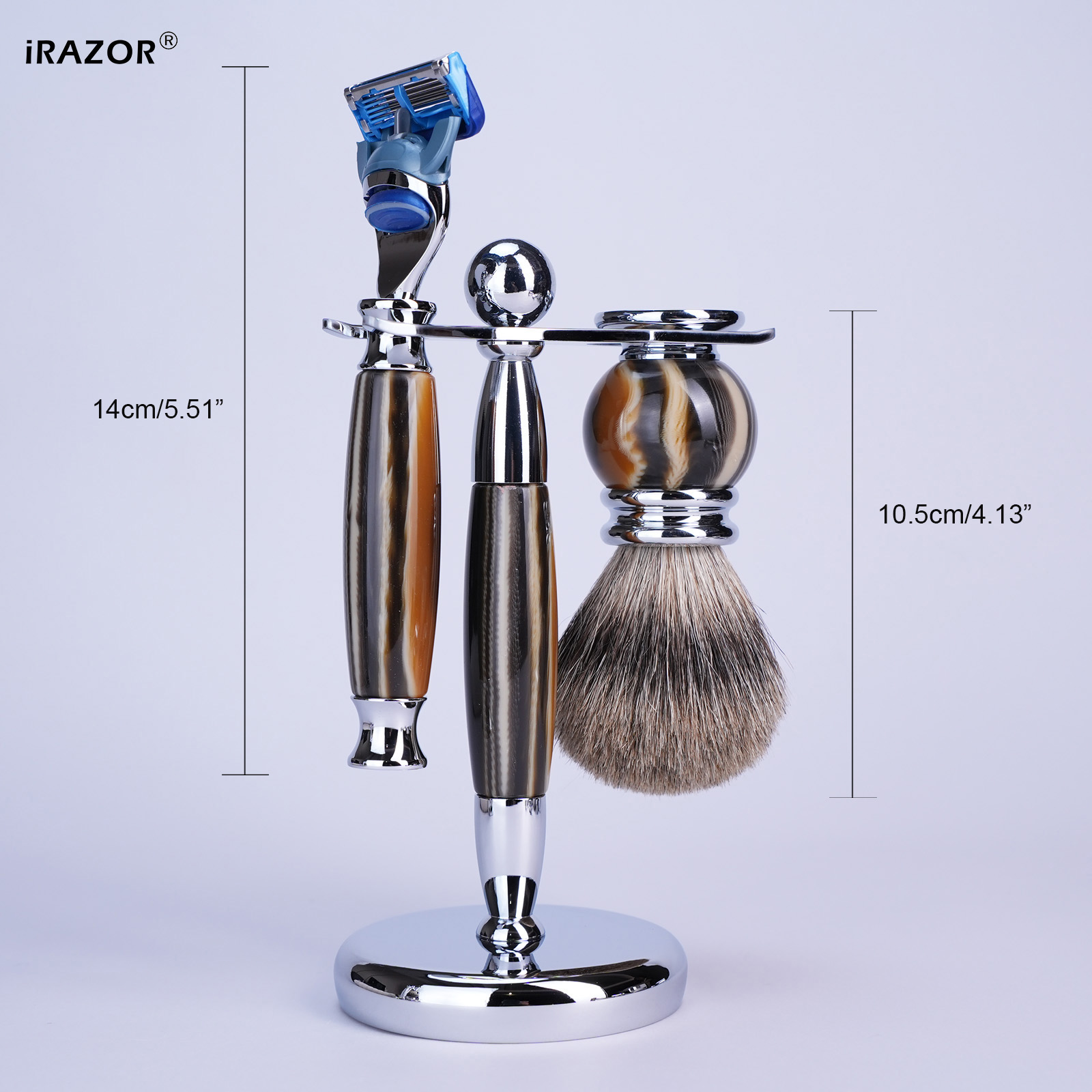 iRAZOR Luxury 5-Blade F5 Fusio - Men'S Grooming Brush incelemesi ve fiyatı