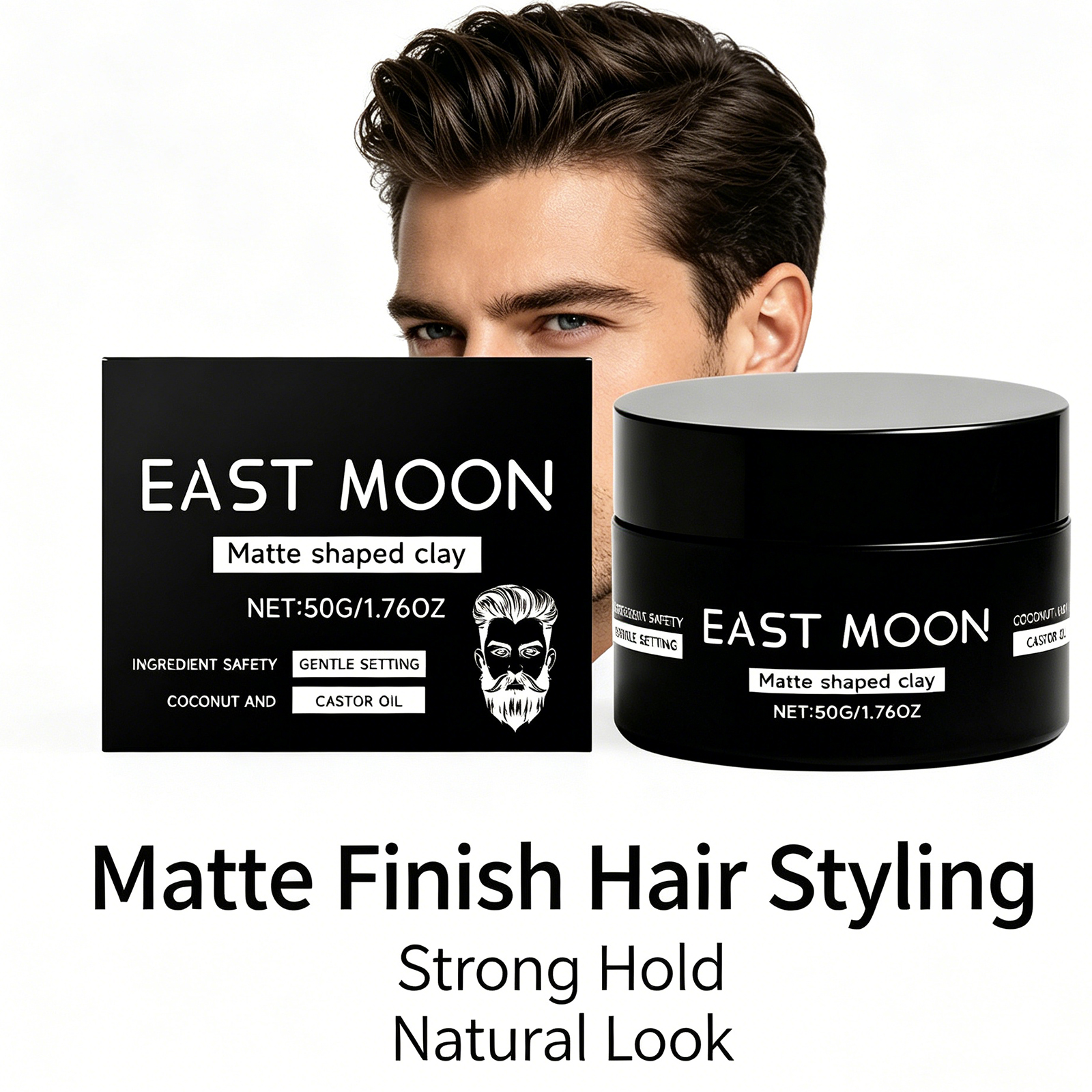 Men Matte Shaped Clay Hair Sty - Pomade Hair Clay incelemesi ve fiyatı