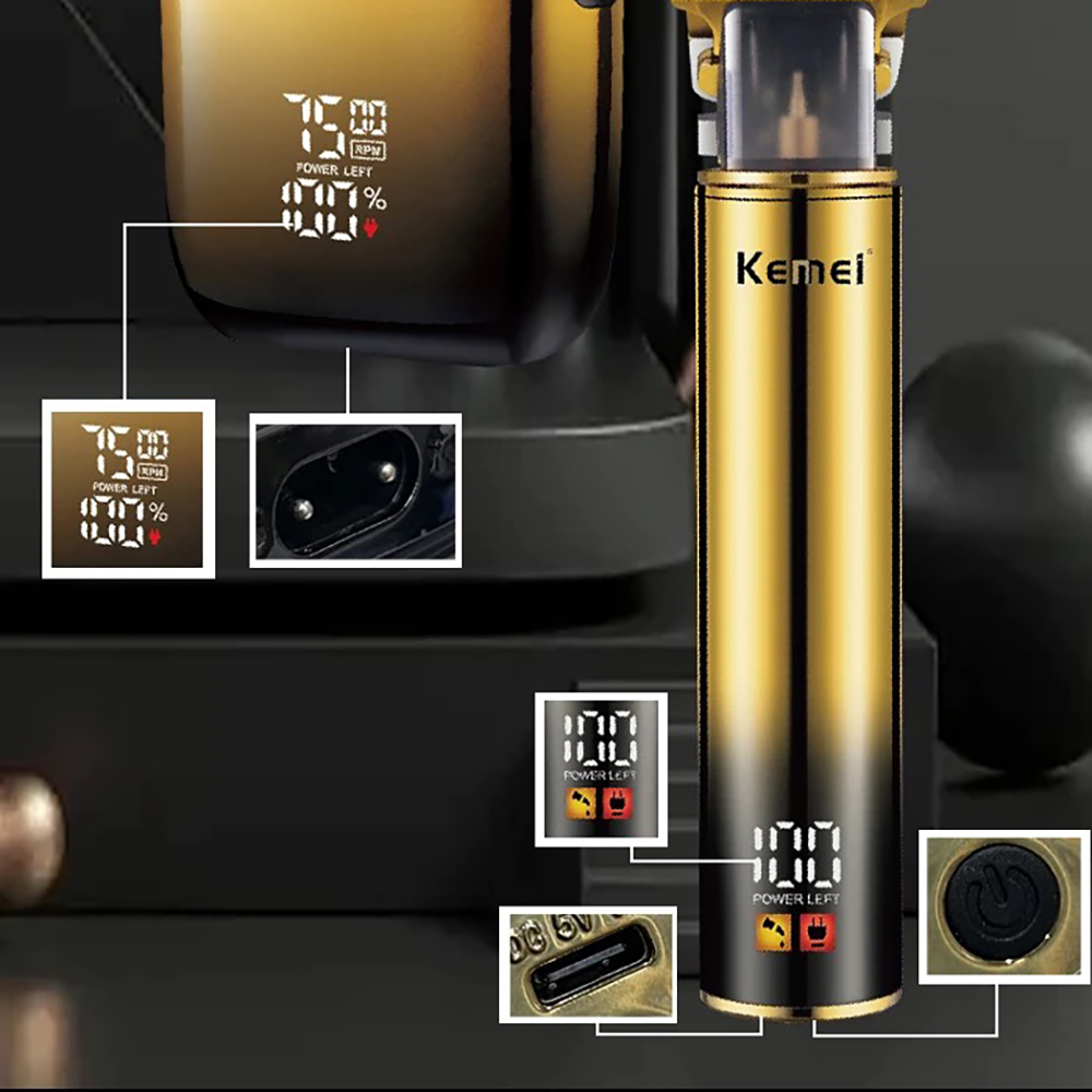 Kemei Hair Trimmer Electric Ra - Men'S Grooming Shaver incelemesi ve fiyatı