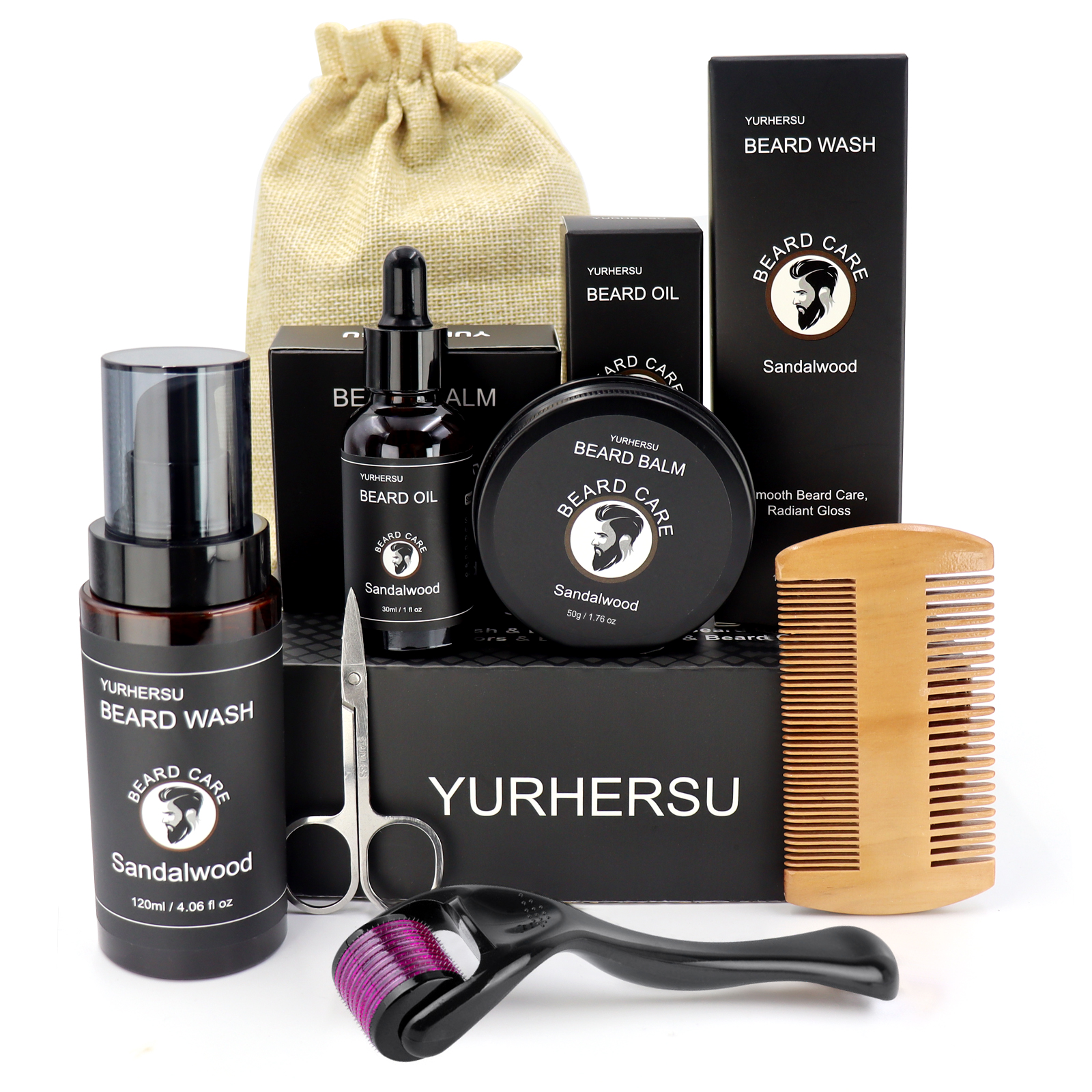 7Pcs Beard Care Kit for Men, G - Men'S Grooming Brush incelemesi ve fiyatı