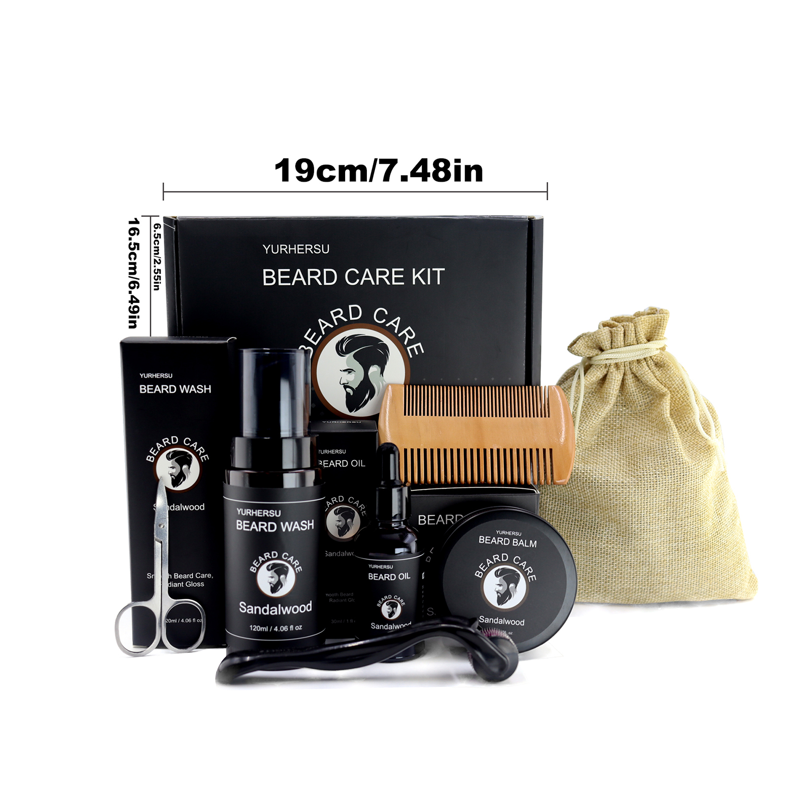 7Pcs Beard Care Kit for Men, G - Men'S Grooming Brush incelemesi ve fiyatı